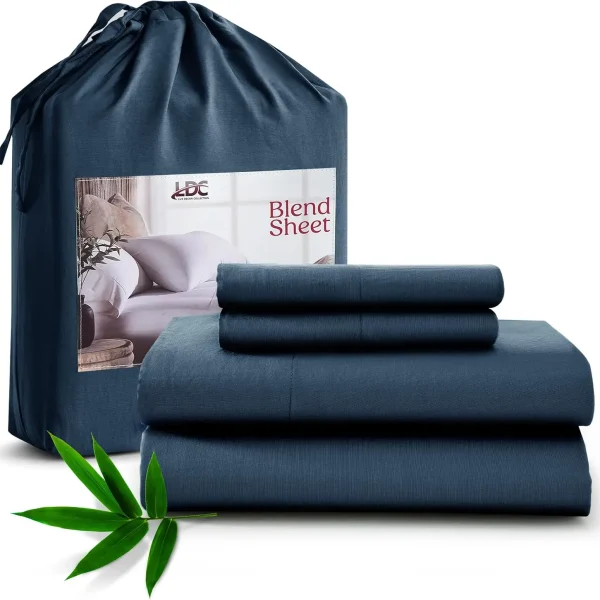 Breathable Soft Bed Sheet Set – Hotel Luxury Silky Bedding Set