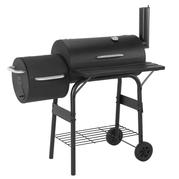Outdoor Charcoal Smoker Grill with 192 Sq. In. Cooking Space
